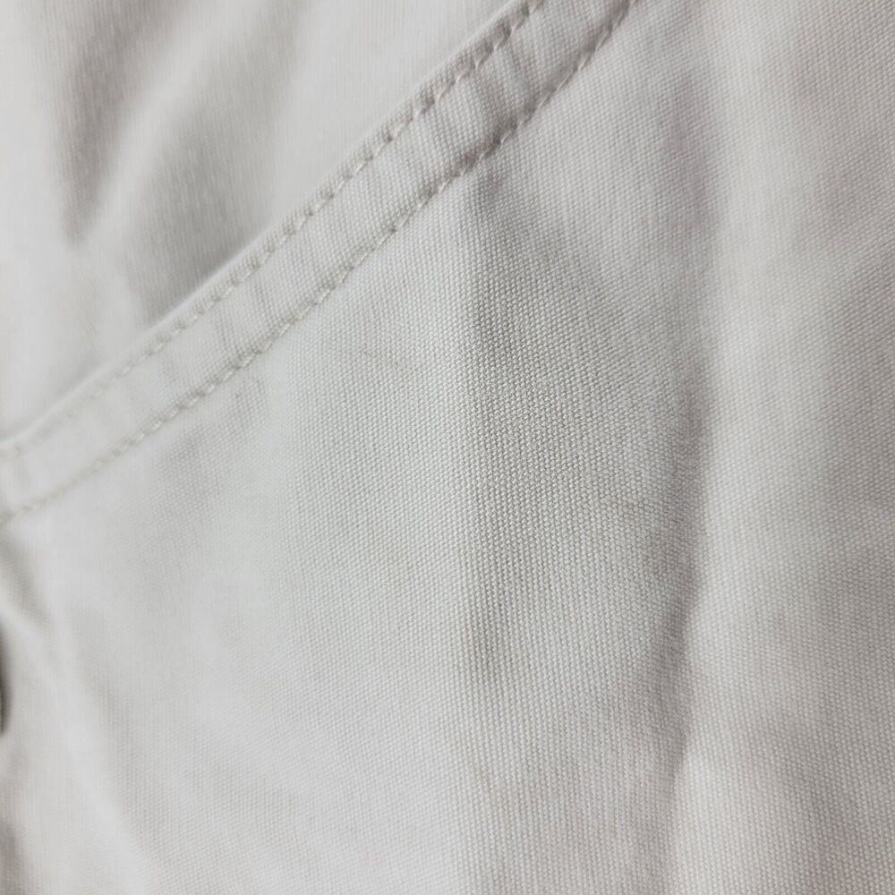 Columbia Women’s Capri Pants Size 10 Beige Small Stains Outdoor Hike Camp Travel - Picture 8 of 11